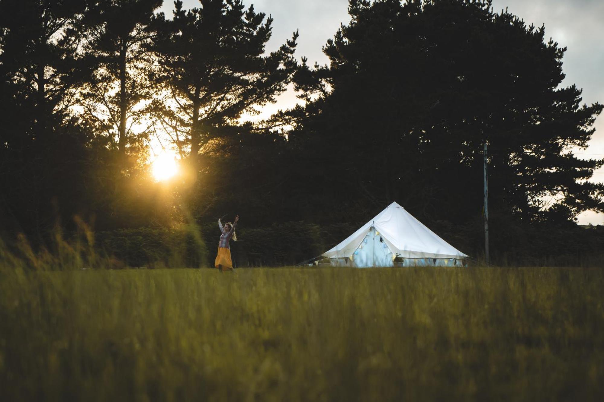 Trevena Cross Glamping & Camping Helston Extérieur photo