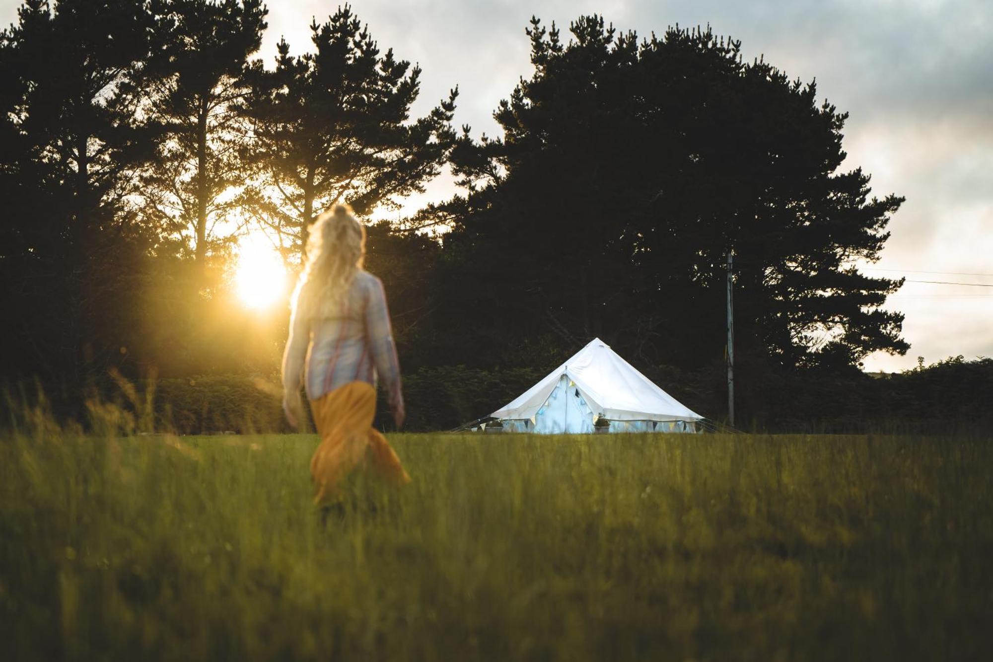 Trevena Cross Glamping & Camping Helston Extérieur photo